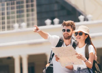 fluxo de turistas, chegada de visitantes